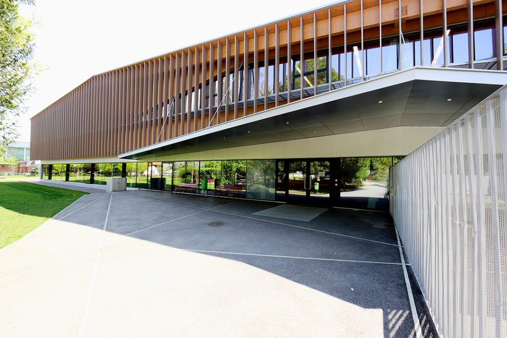 Schule der Ursulinen, Neubau Turnsaal