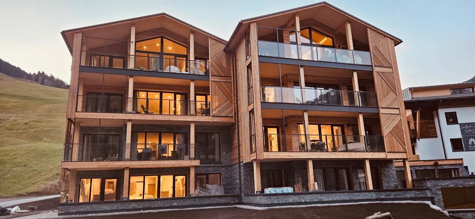 Hideaway Saalbach – HSS in Holzbauweise.