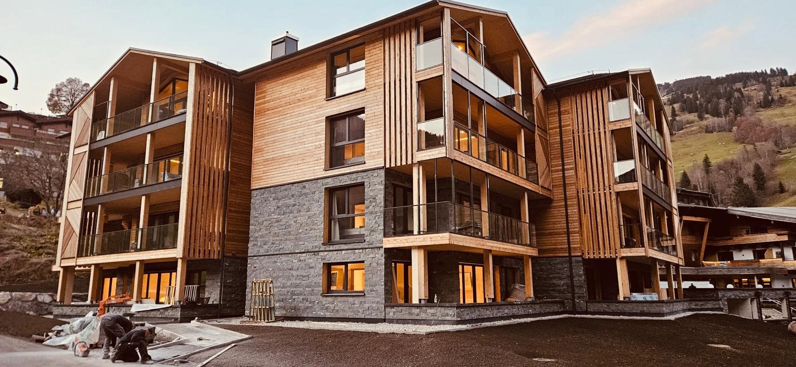 Hideaway Saalbach – HSS in Holzbauweise.