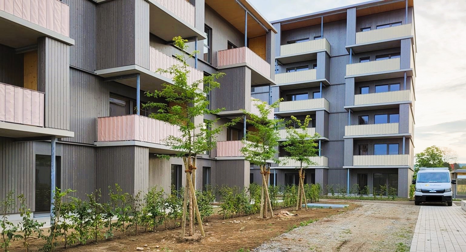 ENW Ziehrerstraße in Graz, Holzbau.