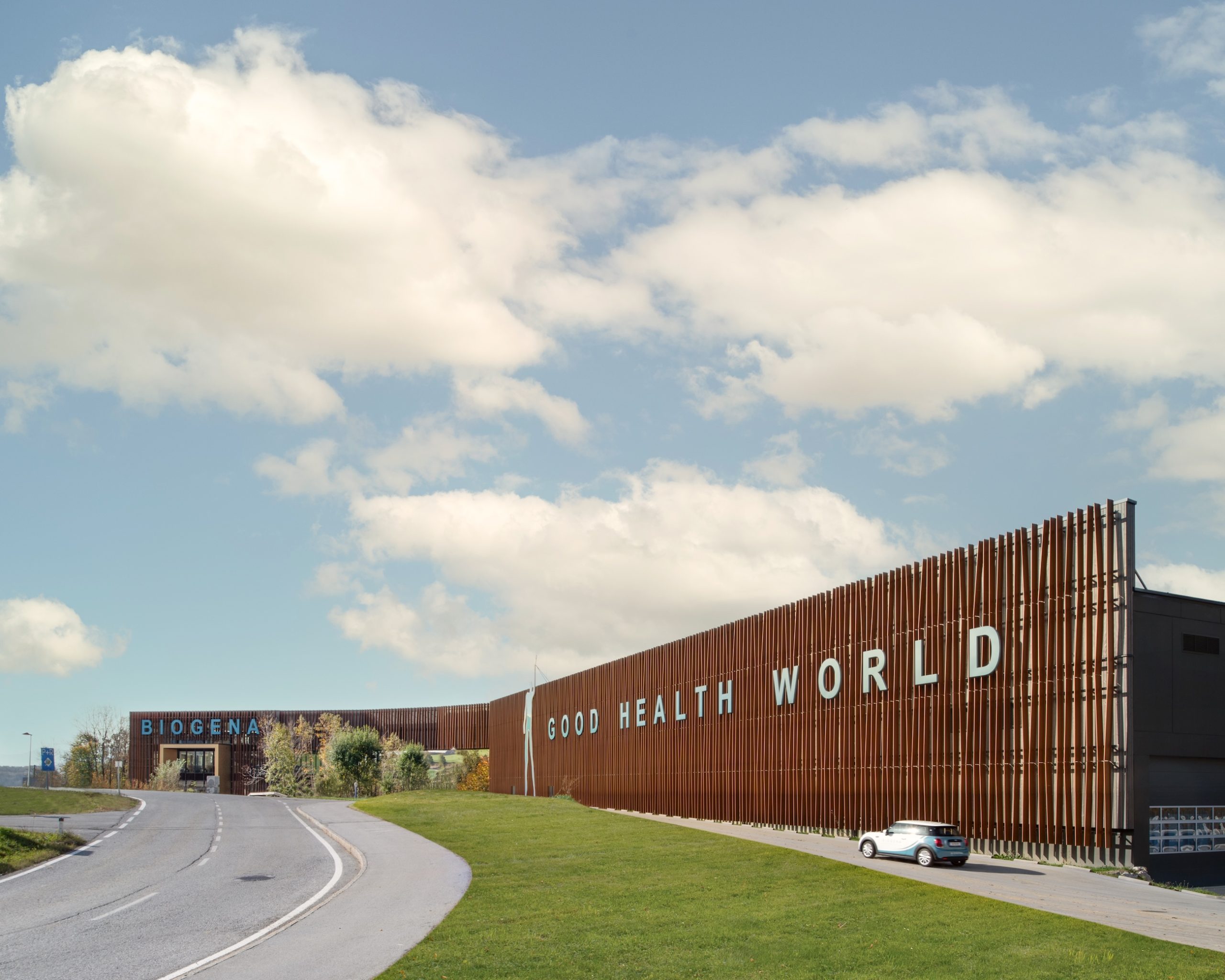 Biogena World, Salzburg, Holzbau.