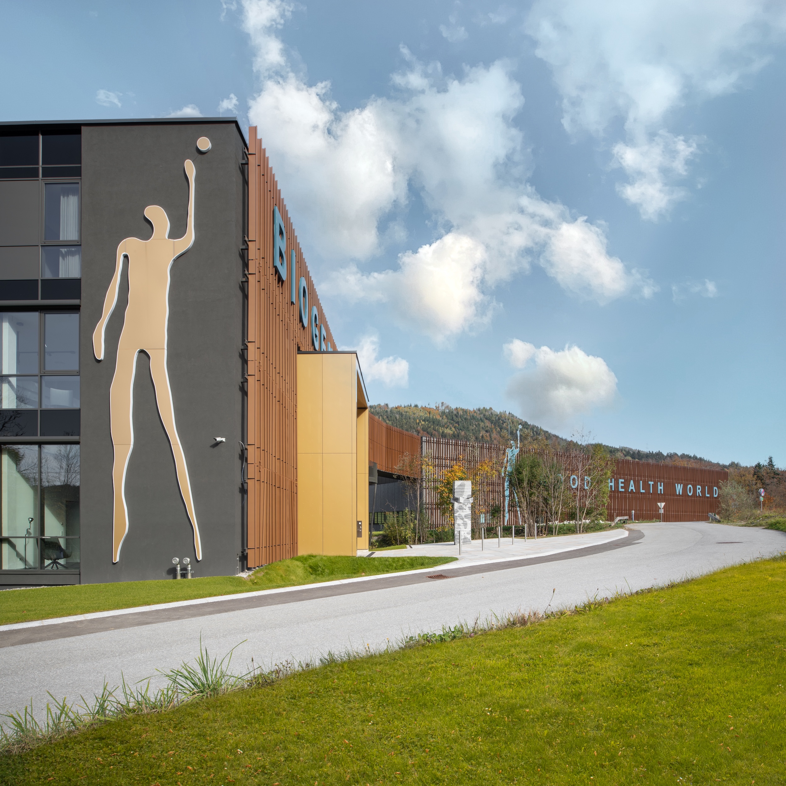 Biogena World, Salzburg, Holzbau.
