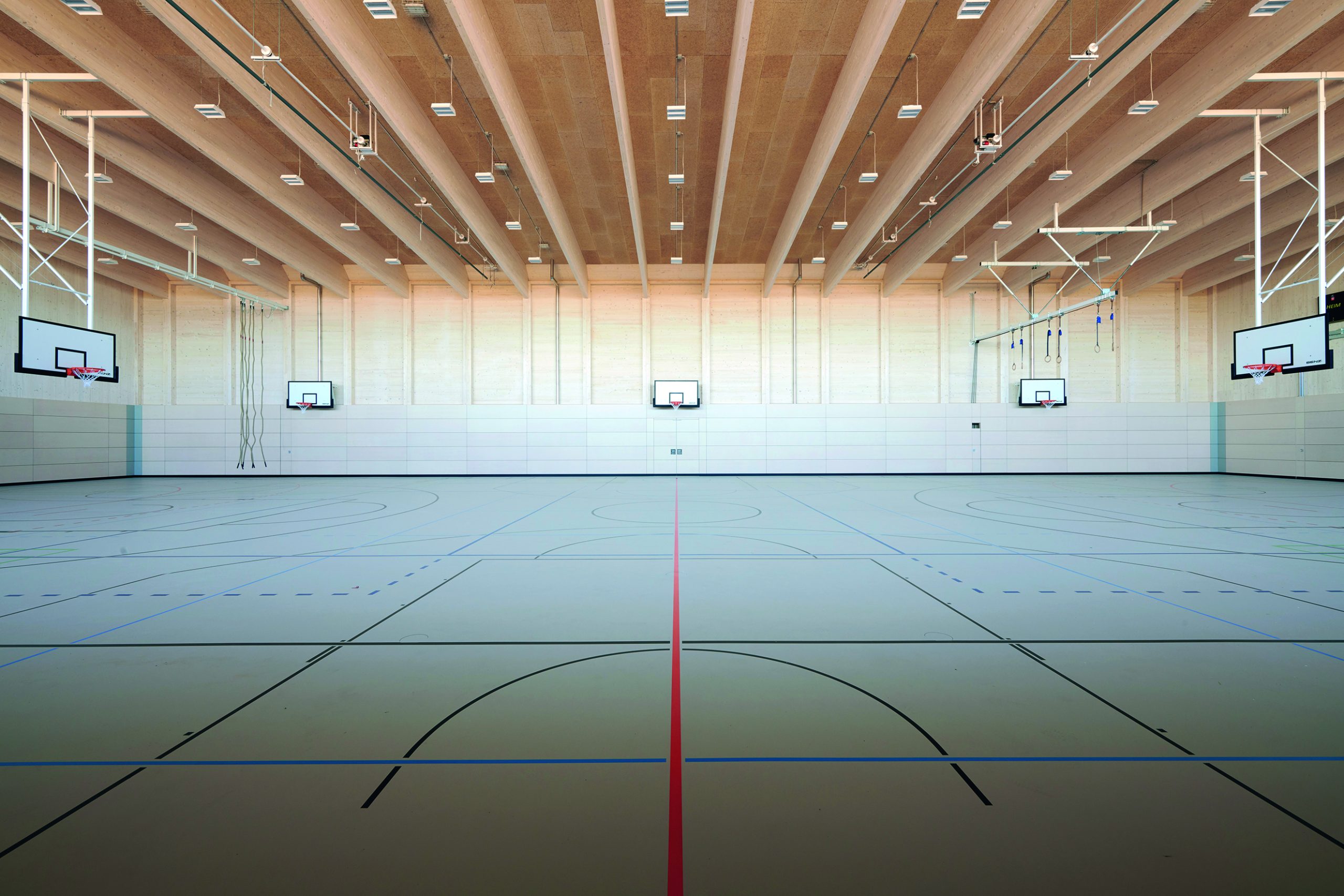 Integrierte Sekundarschule, Berlin, Holzbau.