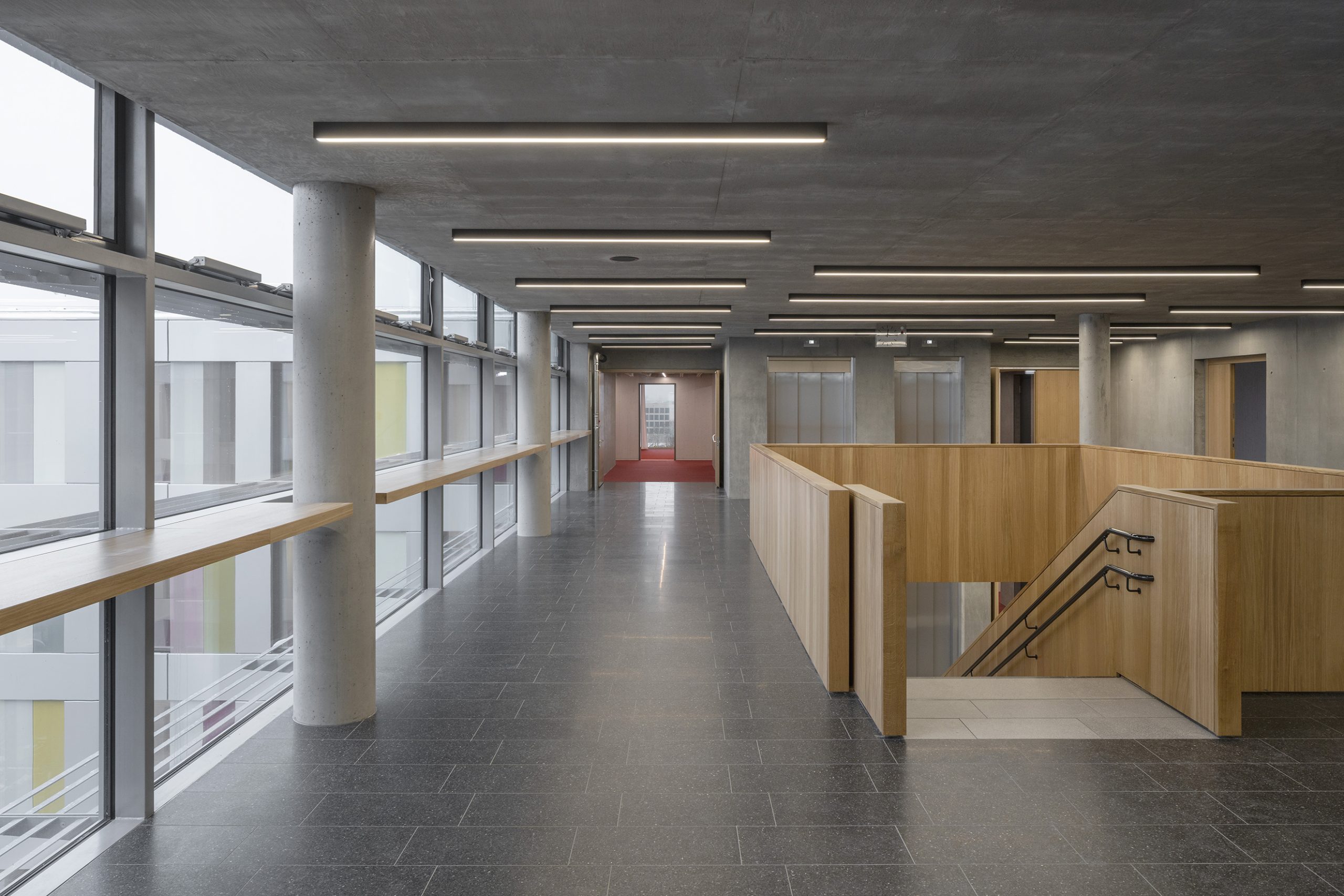 Luisenblock West, Berlin, Büros für den deutschen Bundestag, Holzbau.