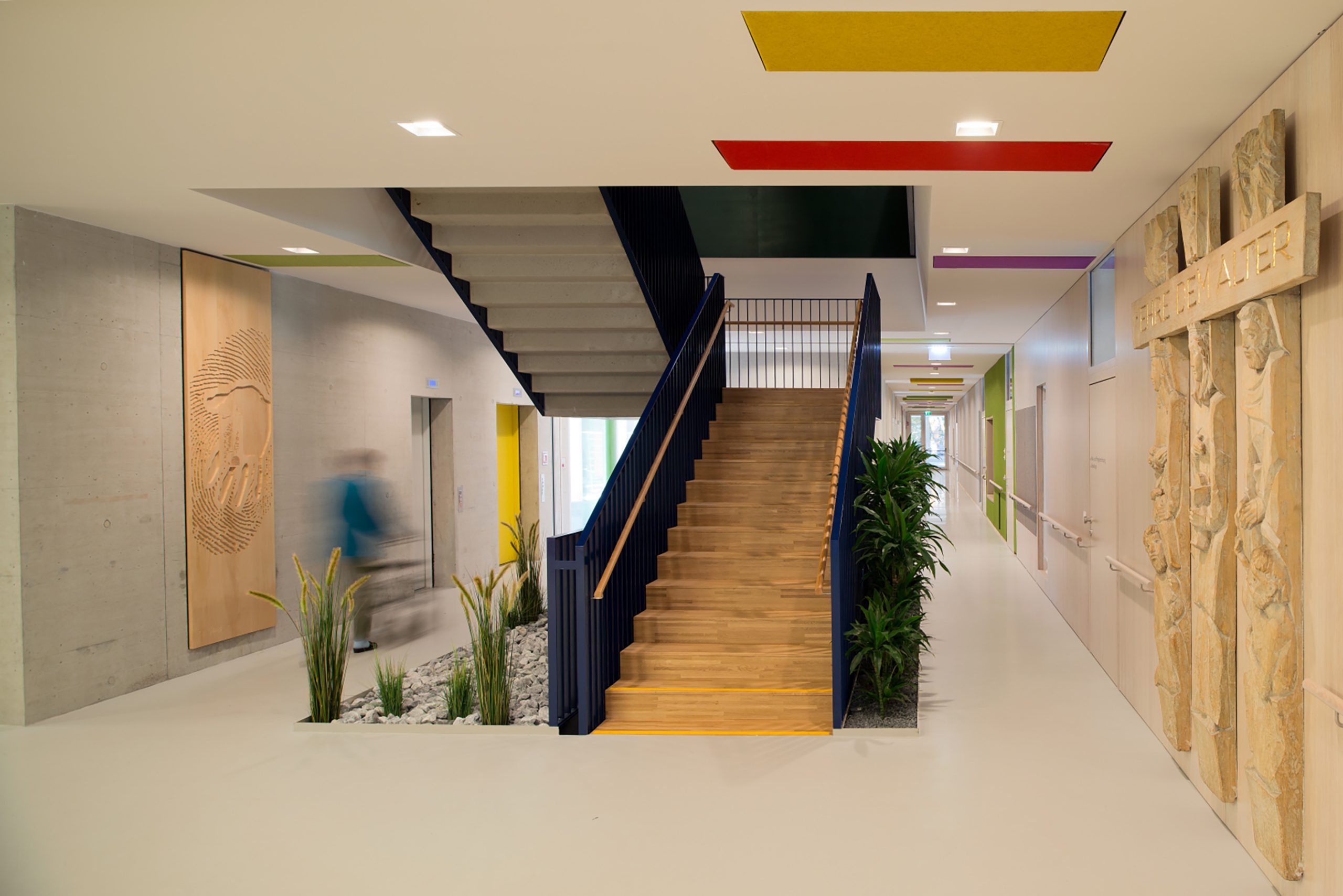 Hallein Sozialzentrum in Holz-Modul-Bauweise für Senior:innen.