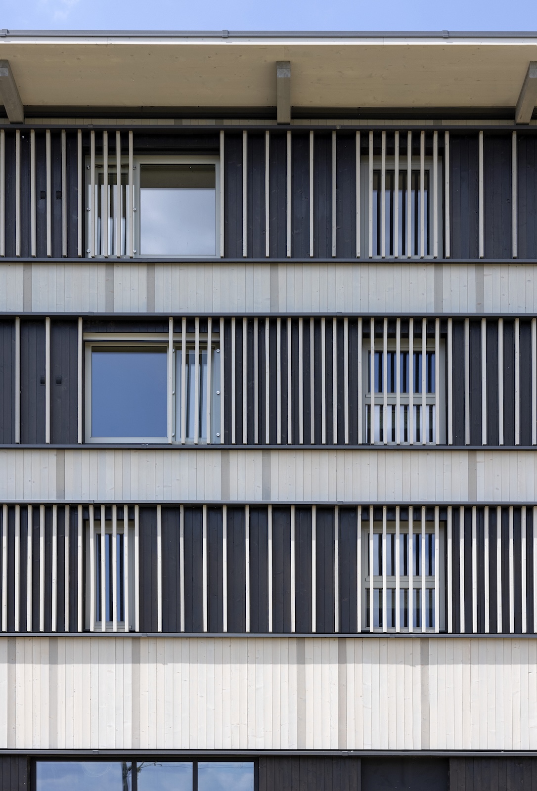 Jugendwohnheim Straubing, Holzbau.