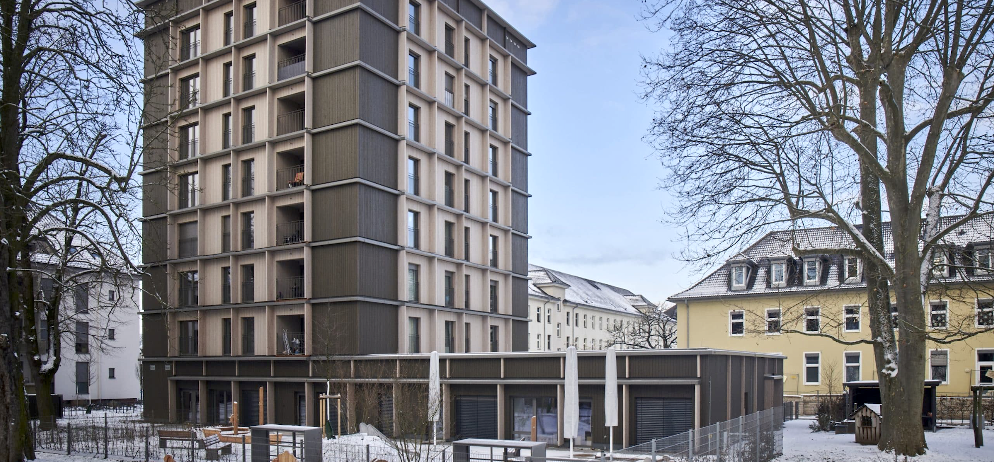 SEG WOHNTURM und KITA Wiesbaden.