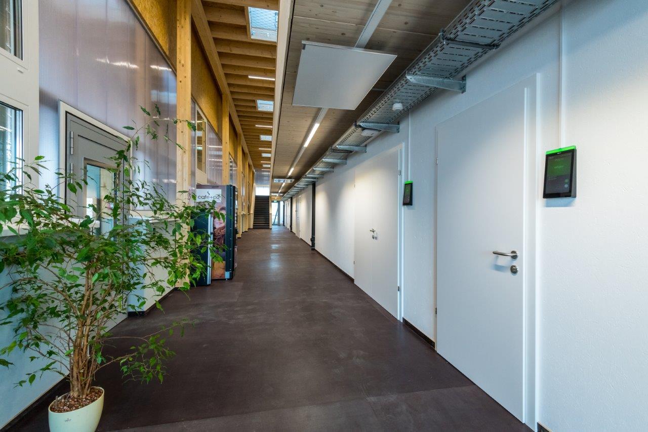 Pöttinger Landtechnik, Werk St. Georgen, Holzbau.