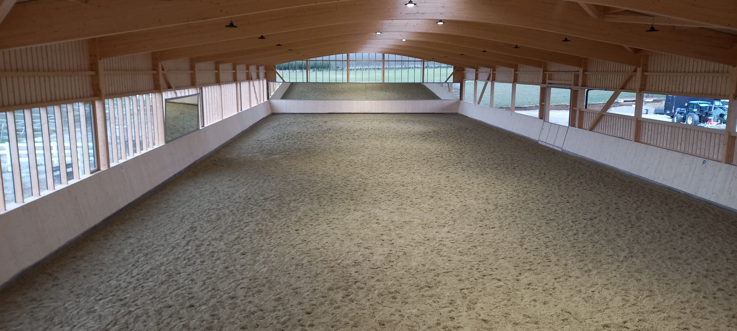 Reithalle Wagner, Holzbau.