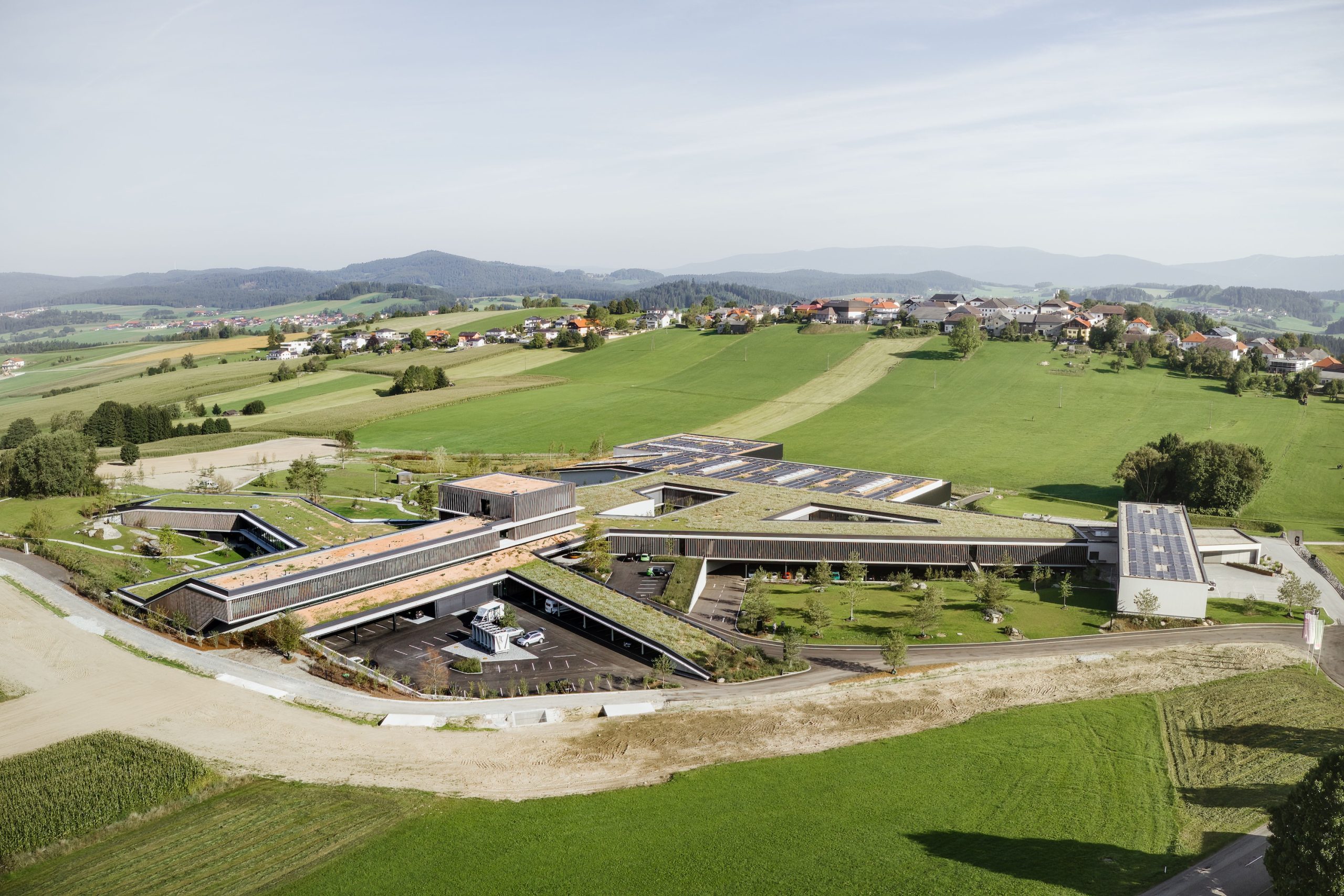 Loxone Business Park, Kollerschlag, Holzbau.