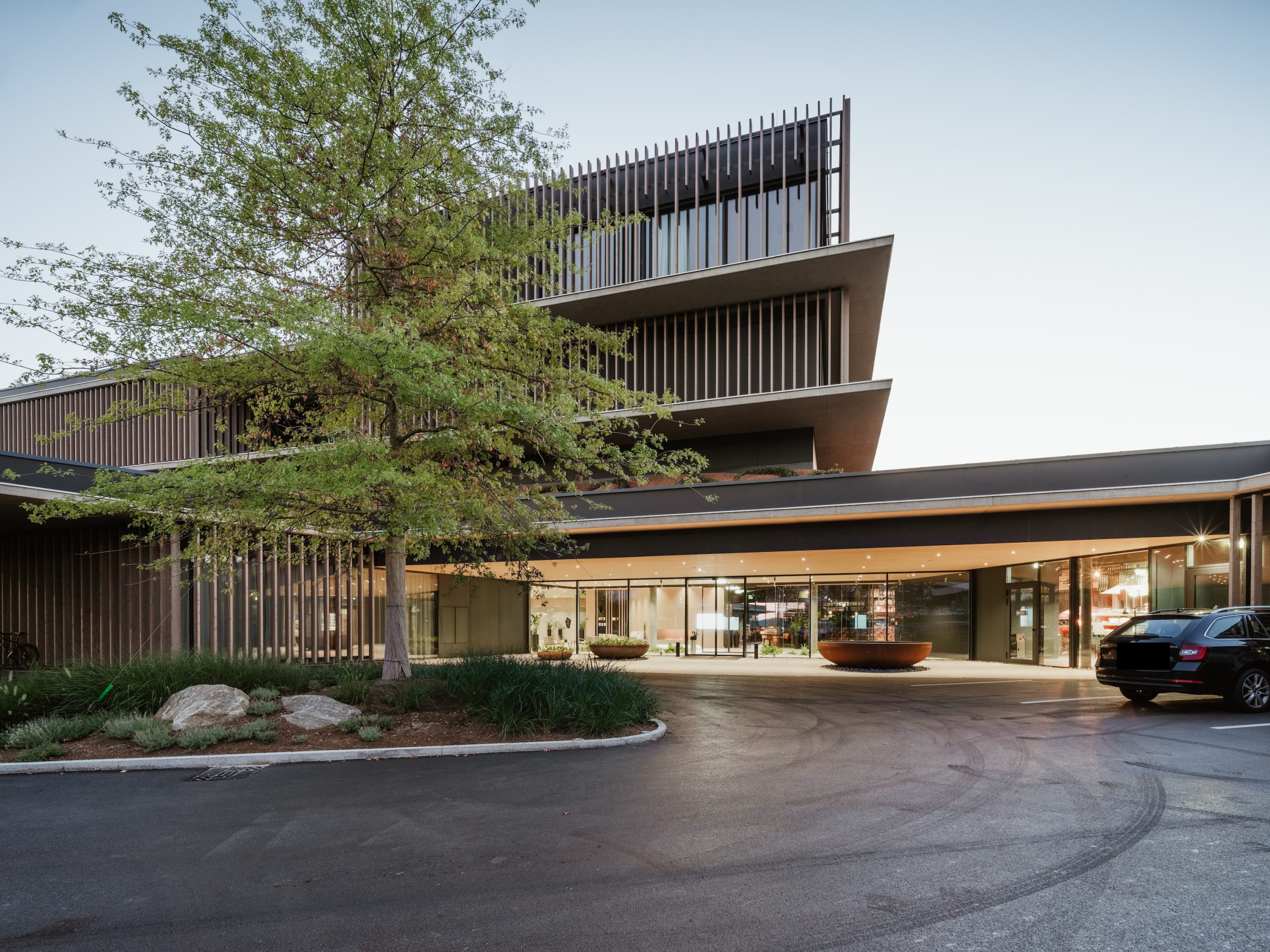 Loxone Business Park, Kollerschlag, Holzbau.